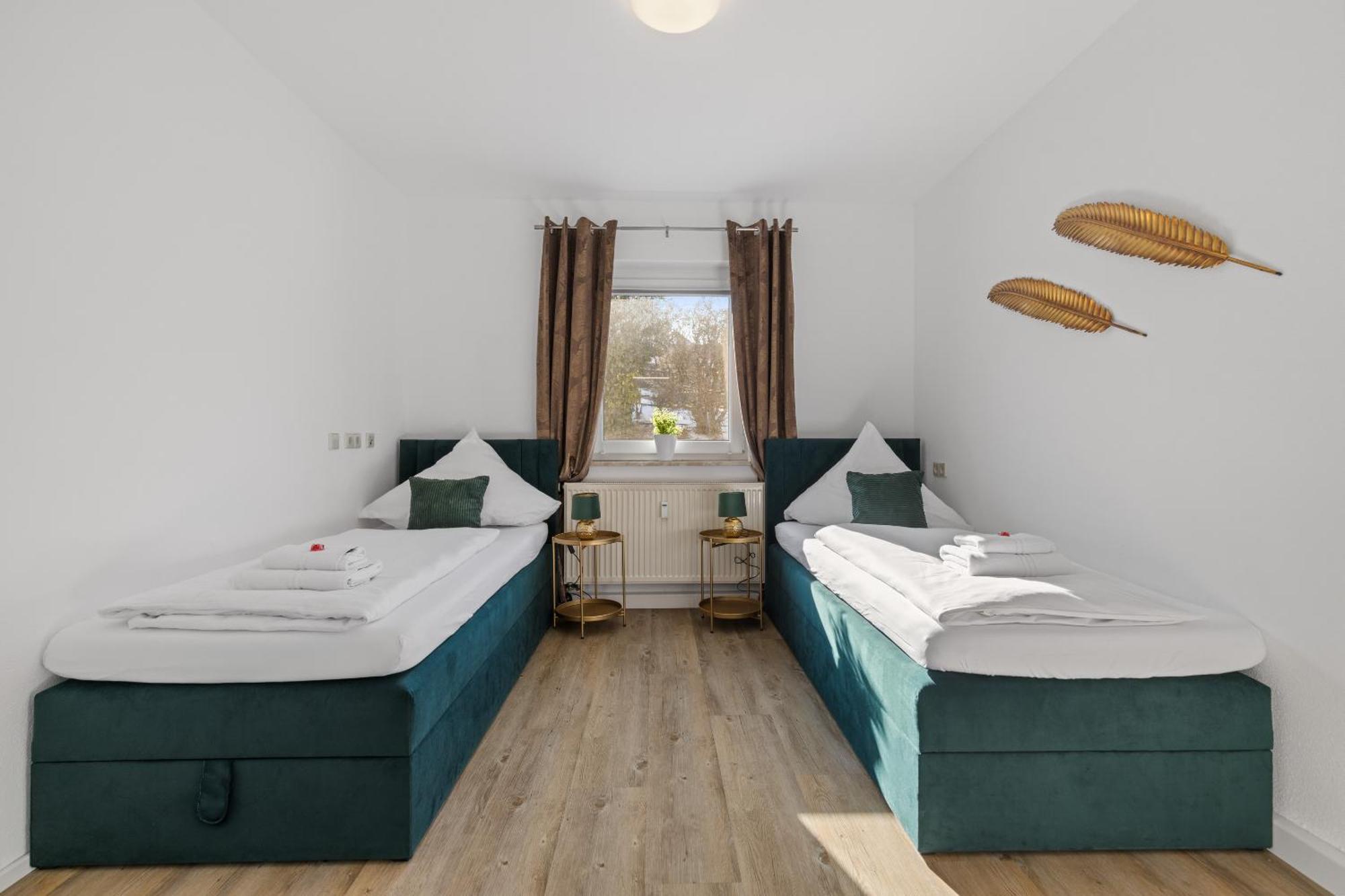 Goldcream Suites - Modern - Netflix - Free Parking Günzburg Exteriör bild